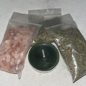 Protection candle creation bundle set metaphysical gift